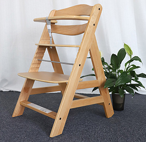 baby wooden high chair