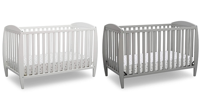 Adjustable 4-in-1 Convertible Baby Wood Crib
