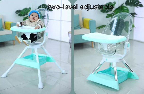 Wholeslae China Adjustable High Chair For Baby with Storage Space