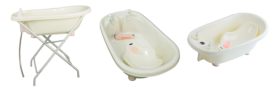 Wholesale China Certified Comfortable Baby Bathtub with Stand