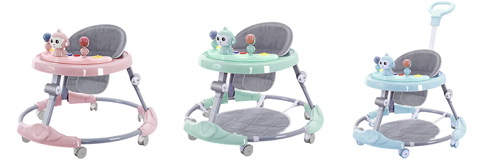 Wholesale China Foldable Round Baby Walker with Wheels