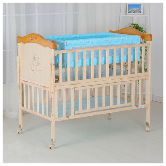 Natural Baby Wooden Bed wholesale