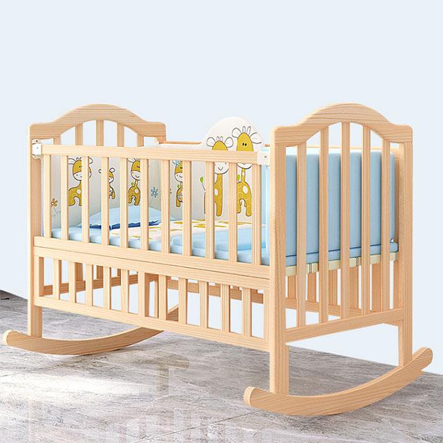 Classic Solid Wood Baby Cradle wholesale