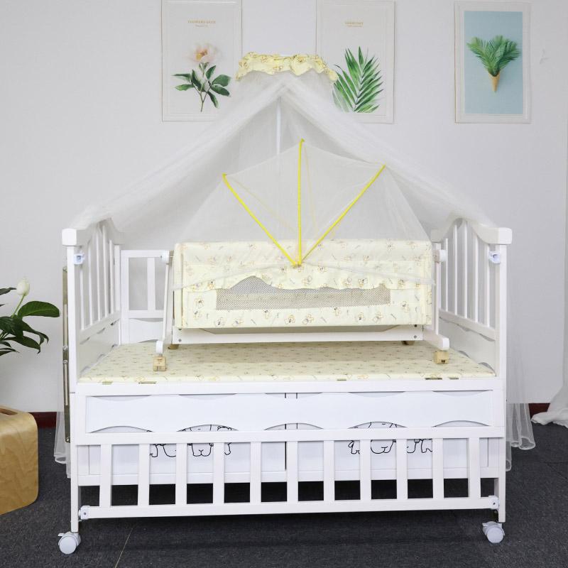 Adjustable Eco Baby Wood Crib manufacturer