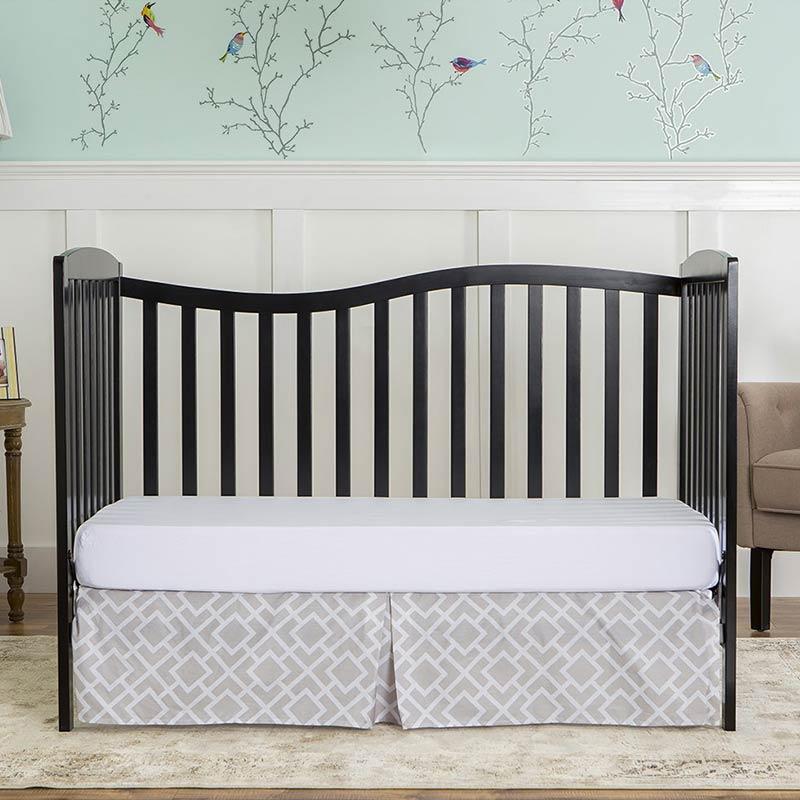 Contemporary Solid Wooden Baby Bed