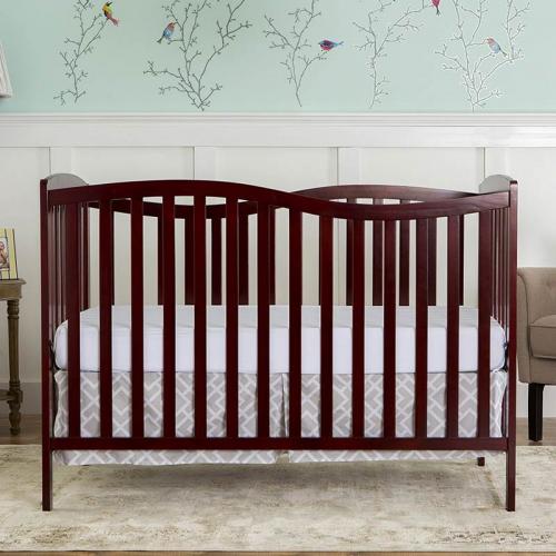 Contemporary Solid Wooden Baby Bed