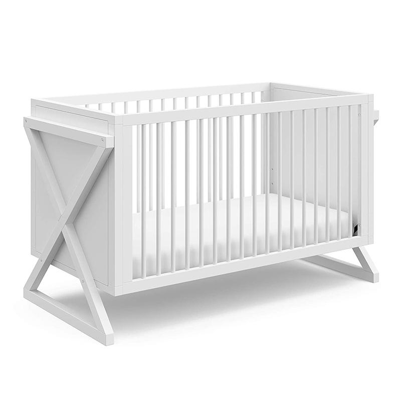 3-in-1 Baby Wood Crib