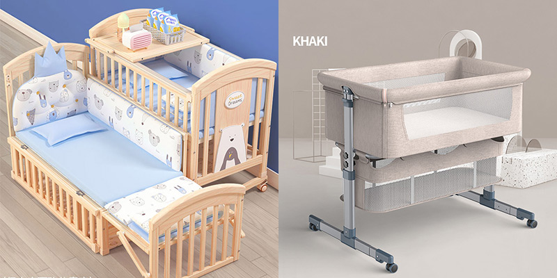 The difference between baby bassinet and crib